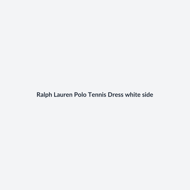 Polo Tennis Dress White S - 2