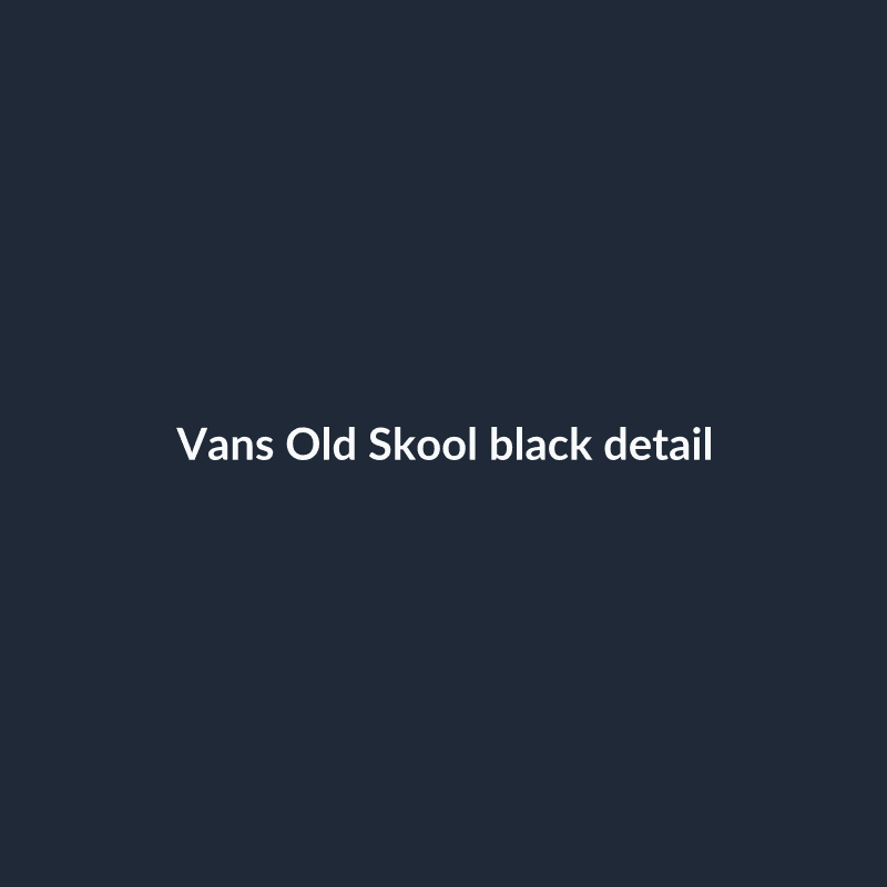 Old Skool Black 40