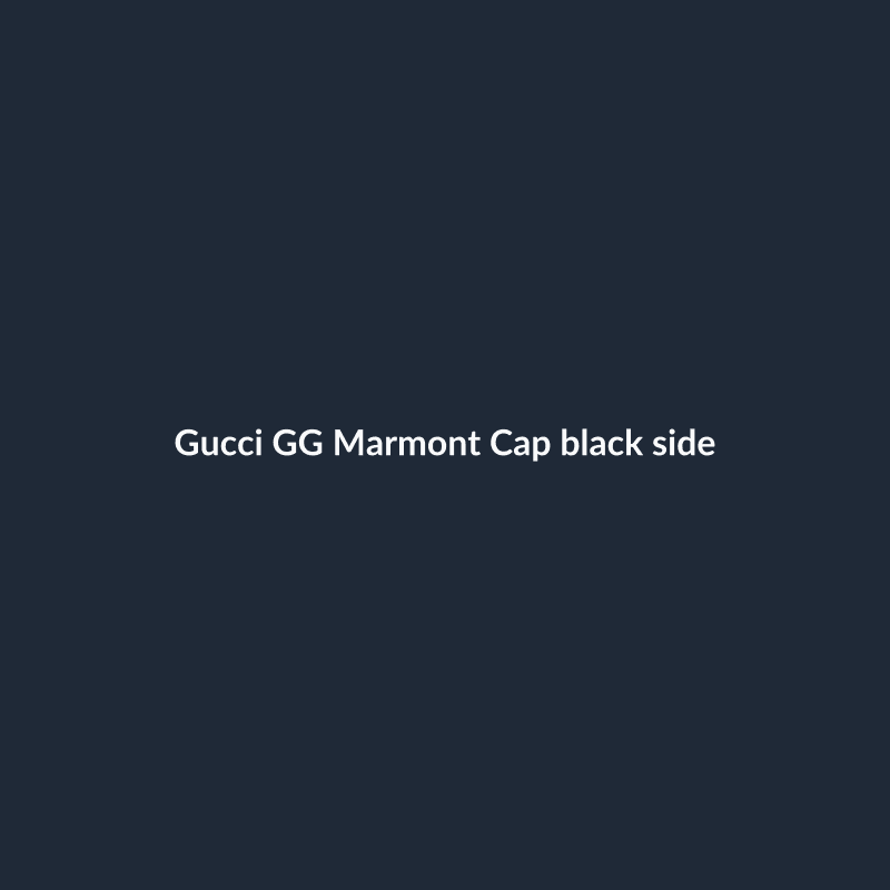 GG Marmont Cap Black S - 2
