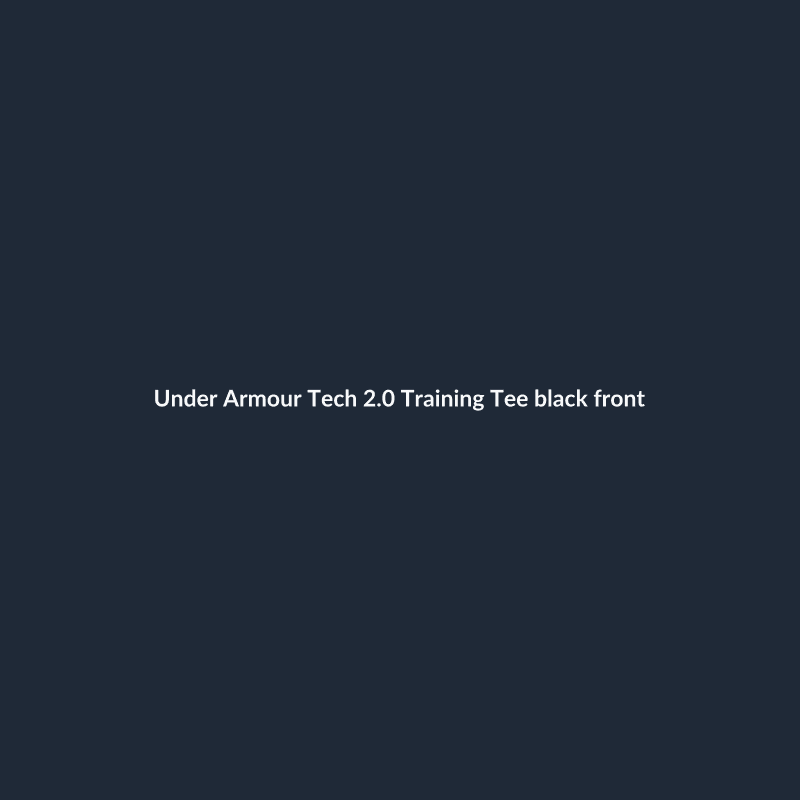 Tech 2.0 Training Tee Black S