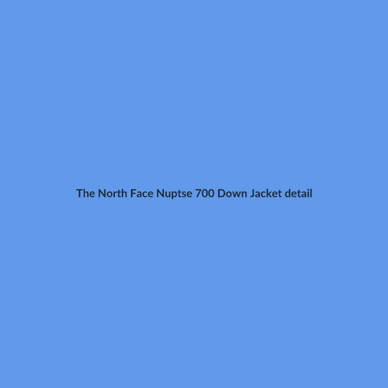 Nuptse 700 Down Jacket Navy M