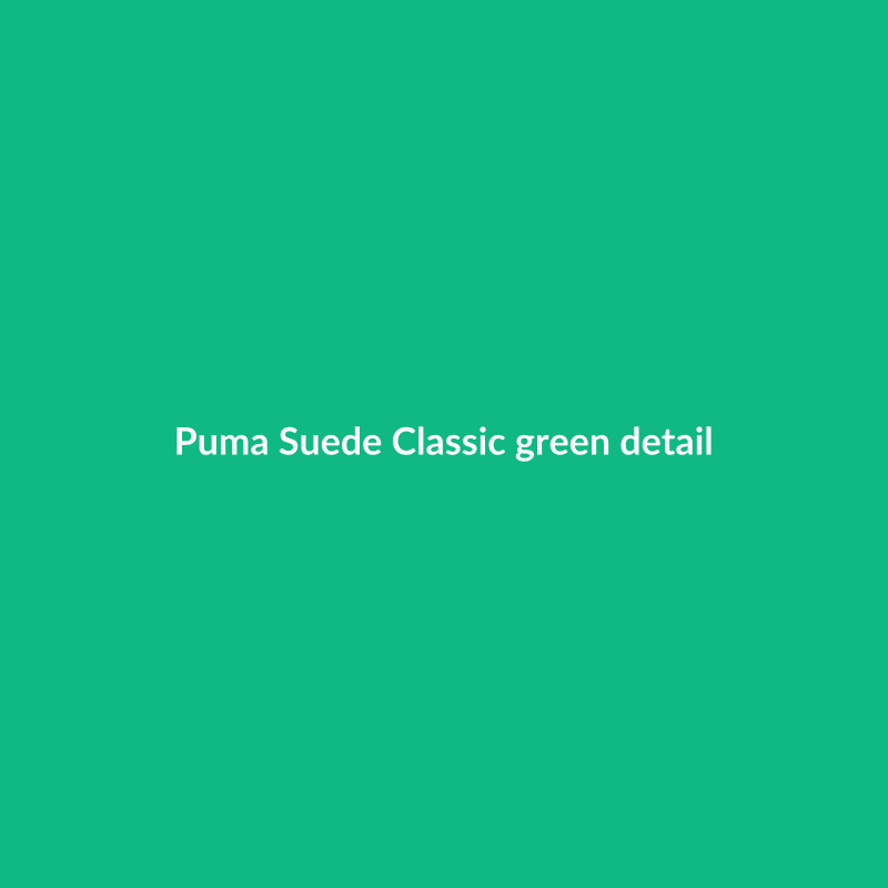 Suede Classic Green 42