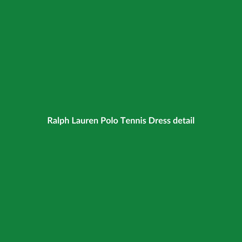 Polo Tennis Dress Navy M