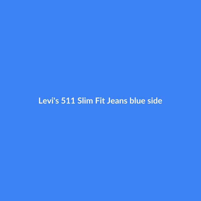 511 Slim Fit Jeans Blue 30 - 2