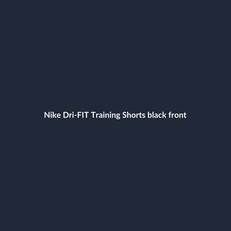 Dri-FIT Training Shorts Black S
