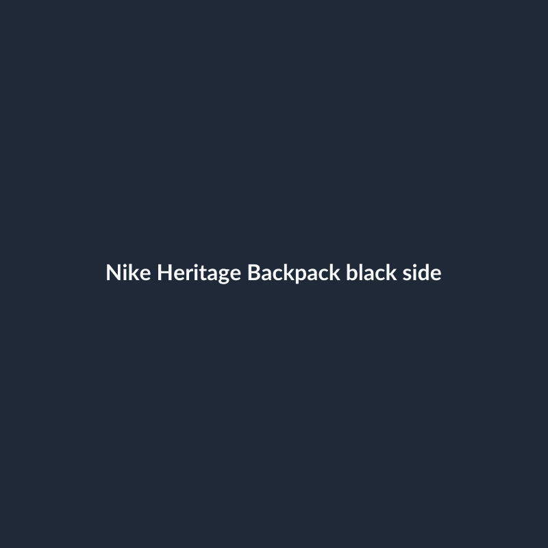 Heritage Backpack Black One Size - 2