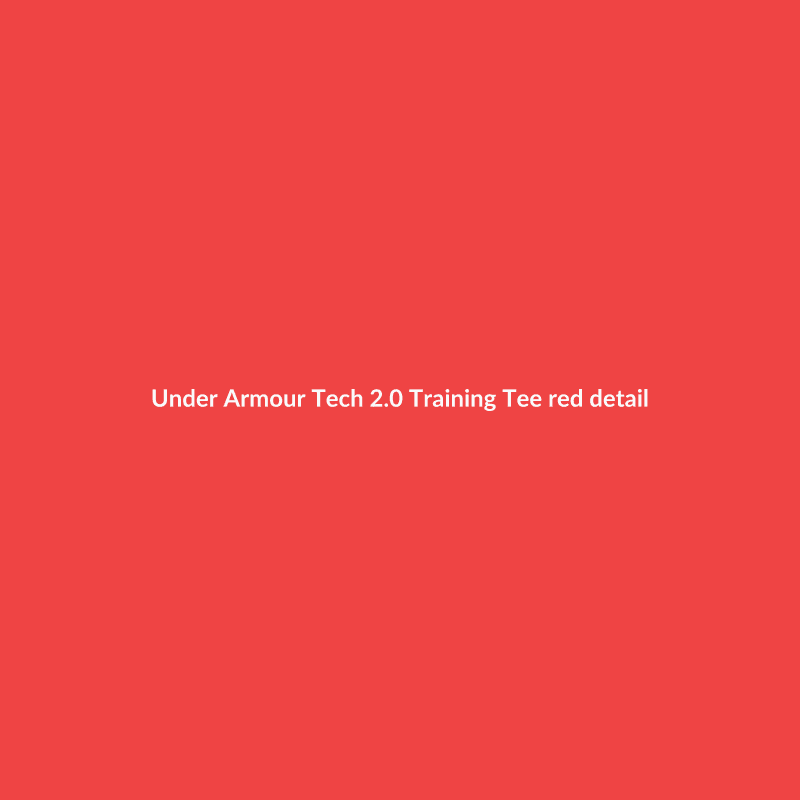 Tech 2.0 Training Tee Red M