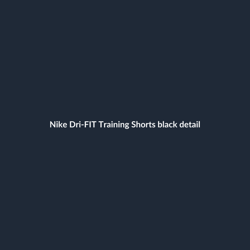 Dri-FIT Training Shorts Black M