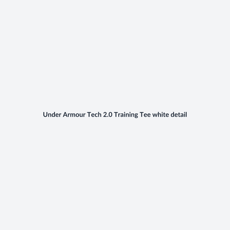Tech 2.0 Training Tee White M