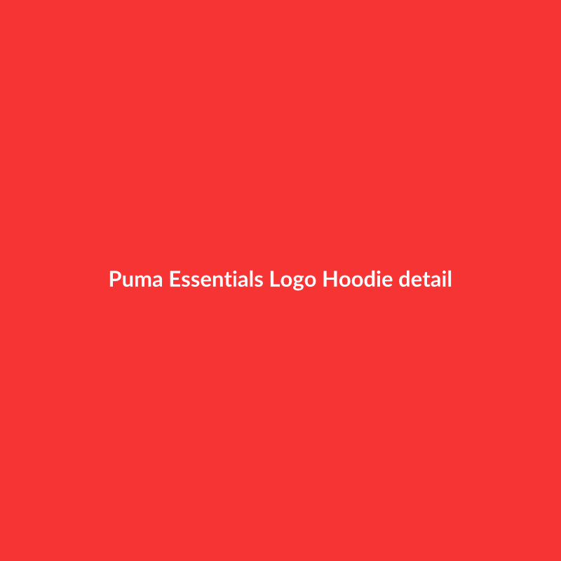 Essentials Logo Hoodie Navy S